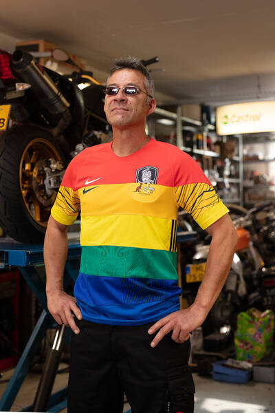 Project Photo: Same Team Jersey; the Jersey of Love